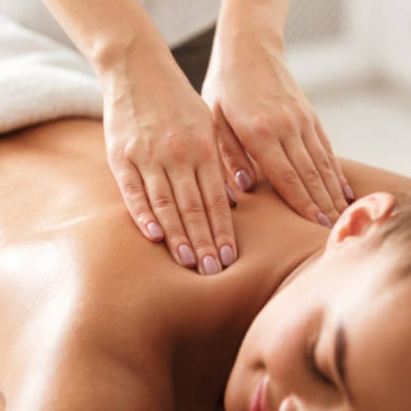 A relaxing massage